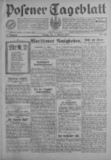Posener Tageblatt 1930.10.31 Jg.69 Nr252