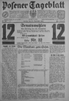 Posener Tageblatt 1930.11.21 Jg.69 Nr258