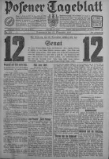 Posener Tageblatt 1930.11.22 Jg.69 Nr259