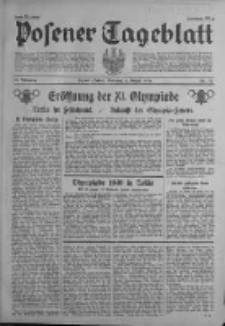 Posener Tageblatt 1936.08.02 Jg.75 Nr177