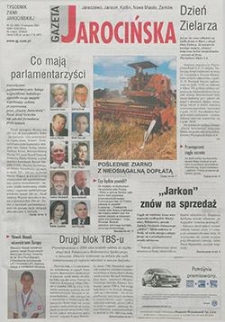 Gazeta Jarocińska 2001.08.10 Nr32(565)