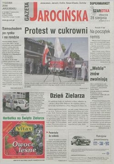 Gazeta Jarocińska 2001.08.17 Nr33(566)