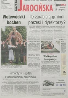 Gazeta Jarocińska 2001.08.31 Nr35(568)