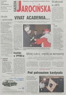 Gazeta Jarocińska 2001.10.12 Nr41(574)