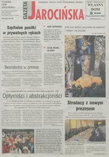 Gazeta Jarocińska 2001.11.02 Nr44(577)