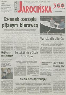 Gazeta Jarocińska 2001.11.09 Nr45(578)