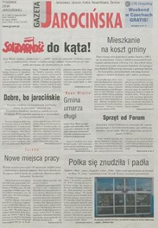 Gazeta Jarocińska 2001.11.23 Nr47(580)