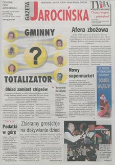Gazeta Jarocińska 2001.12.14 Nr50(583)