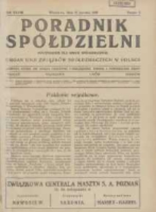 Poradnik Sp&oacute;łdzielni: dwutygodnik dla spraw sp&oacute;łdzielczych: organ Unji Związk&oacute;w Sp&oacute;łdzielczych w Polsce 1930.01.15 R.37 Nr2