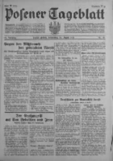 Posener Tageblatt 1936.08.20 Jg.75 Nr191