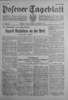 Posener Tageblatt 1936.11.03 Jg.75 Nr255