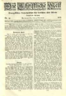 Die Christliche Welt: evangelisches Gemeindeblatt für Gebildete aller Stände. 1905.12.07 Jg.19 Nr.49