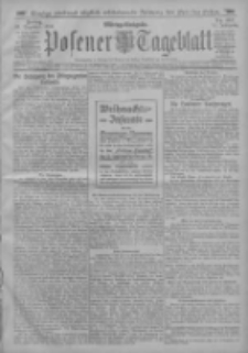 Posener Tageblatt 1912.12.20 Jg.51 Nr597