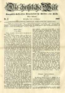 Die Christliche Welt: evangelisches Gemeindeblatt f&uuml;r Gebildete aller St&auml;nde. 1897.02.04 Jg.11 Nr.5