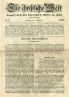 Die Christliche Welt: evangelisches Gemeindeblatt f&uuml;r Gebildete aller St&auml;nde. 1897.02.11 Jg.11 Nr.6