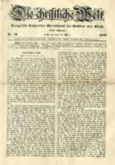 Die Christliche Welt: evangelisches Gemeindeblatt f&uuml;r Gebildete aller St&auml;nde. 1897.03.11 Jg.11 Nr.10