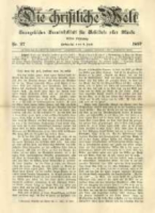 Die Christliche Welt: evangelisches Gemeindeblatt f&uuml;r Gebildete aller St&auml;nde. 1897.07.08 Jg.11 Nr.27