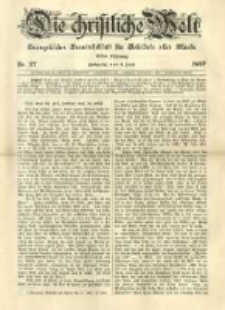 Die Christliche Welt: evangelisches Gemeindeblatt für Gebildete aller Stände. 1897.07.08 Jg.11 Nr.27