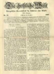 Die Christliche Welt: evangelisches Gemeindeblatt f&uuml;r Gebildete aller St&auml;nde. 1897.07.15 Jg.11 Nr.28
