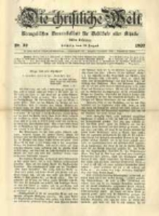 Die Christliche Welt: evangelisches Gemeindeblatt f&uuml;r Gebildete aller St&auml;nde. 1897.08.12 Jg.11 Nr.32