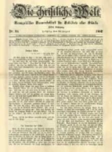 Die Christliche Welt: evangelisches Gemeindeblatt f&uuml;r Gebildete aller St&auml;nde. 1897.08.26 Jg.11 Nr.34