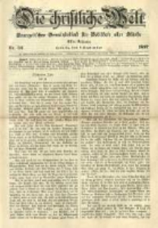 Die Christliche Welt: evangelisches Gemeindeblatt f&uuml;r Gebildete aller St&auml;nde. 1897.09.09 Jg.11 Nr.36