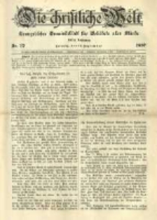 Die Christliche Welt: evangelisches Gemeindeblatt für Gebildete aller Stände. 1897.09.16 Jg.11 Nr.37