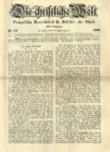 Die Christliche Welt: evangelisches Gemeindeblatt f&uuml;r Gebildete aller St&auml;nde. 1897.09.23 Jg.11 Nr.38