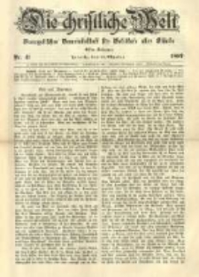 Die Christliche Welt: evangelisches Gemeindeblatt f&uuml;r Gebildete aller St&auml;nde. 1897.10.14 Jg.11 Nr.41