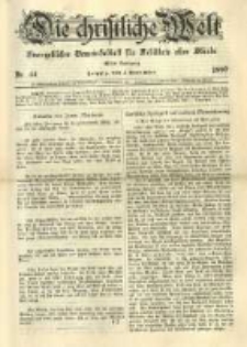 Die Christliche Welt: evangelisches Gemeindeblatt f&uuml;r Gebildete aller St&auml;nde. 1897.11.04 Jg.11 Nr.44