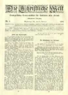 Die Christliche Welt: evangelisches Gemeindeblatt f&uuml;r Gebildete aller St&auml;nde. 1904.01.08 Jg.18 Nr.2