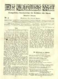 Die Christliche Welt: evangelisches Gemeindeblatt für Gebildete aller Stände. 1904.01.28 Jg.18 Nr.5