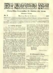 Die Christliche Welt: evangelisches Gemeindeblatt f&uuml;r Gebildete aller St&auml;nde. 1904.02.18 Jg.18 Nr.8