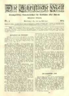Die Christliche Welt: evangelisches Gemeindeblatt f&uuml;r Gebildete aller St&auml;nde. 1904.02.25 Jg.18 Nr.9