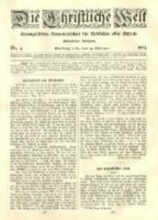 Die Christliche Welt: evangelisches Gemeindeblatt für Gebildete aller Stände. 1904.02.25 Jg.18 Nr.9