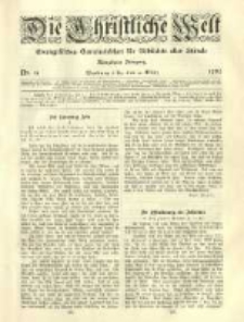 Die Christliche Welt: evangelisches Gemeindeblatt f&uuml;r Gebildete aller St&auml;nde. 1904.03.10 Jg.18 Nr.11