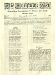 Die Christliche Welt: evangelisches Gemeindeblatt für Gebildete aller Stände. 1904.04.21 Jg.18 Nr.17