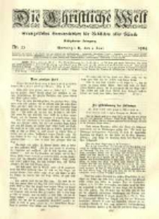 Die Christliche Welt: evangelisches Gemeindeblatt f&uuml;r Gebildete aller St&auml;nde. 1904.06.02 Jg.18 Nr.23
