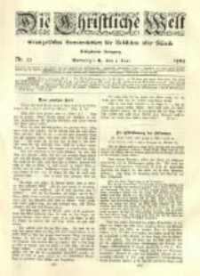 Die Christliche Welt: evangelisches Gemeindeblatt für Gebildete aller Stände. 1904.06.02 Jg.18 Nr.23