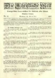 Die Christliche Welt: evangelisches Gemeindeblatt für Gebildete aller Stände. 1904.06.16 Jg.18 Nr.25
