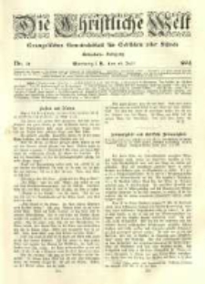 Die Christliche Welt: evangelisches Gemeindeblatt f&uuml;r Gebildete aller St&auml;nde. 1904.07.28 Jg.18 Nr.31