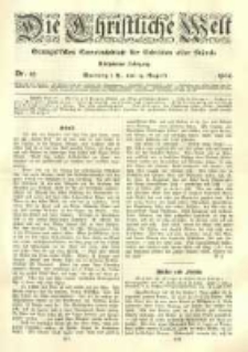 Die Christliche Welt: evangelisches Gemeindeblatt für Gebildete aller Stände. 1904.08.25 Jg.18 Nr.35