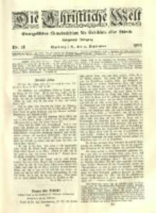 Die Christliche Welt: evangelisches Gemeindeblatt für Gebildete aller Stände. 1904.09.15 Jg.18 Nr.38