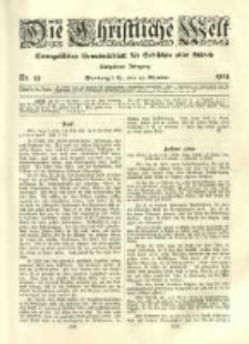 Die Christliche Welt: evangelisches Gemeindeblatt f&uuml;r Gebildete aller St&auml;nde. 1904.10.27 Jg.18 Nr.44