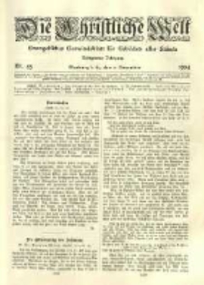 Die Christliche Welt: evangelisches Gemeindeblatt für Gebildete aller Stände. 1904.11.03 Jg.18 Nr.45
