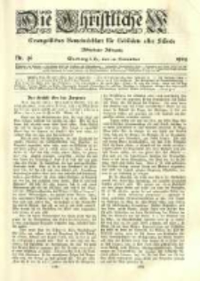 Die Christliche Welt: evangelisches Gemeindeblatt f&uuml;r Gebildete aller St&auml;nde. 1904.11.10 Jg.18 Nr.46