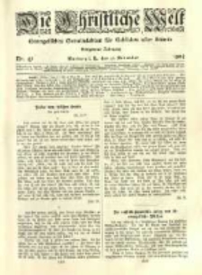 Die Christliche Welt: evangelisches Gemeindeblatt für Gebildete aller Stände. 1904.11.17 Jg.18 Nr.47