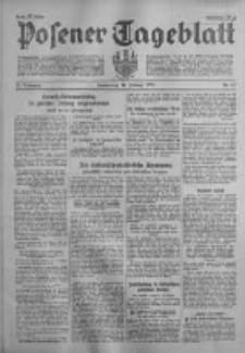 Posener Tageblatt 1935.02.14 Jg.74 Nr37