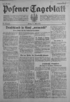 Posener Tageblatt 1935.04.19 Jg.74 Nr92