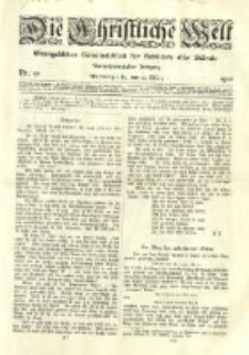 Die Christliche Welt: evangelisches Gemeindeblatt für Gebildete aller Stände. 1910.03.10 Jg.24 Nr.10